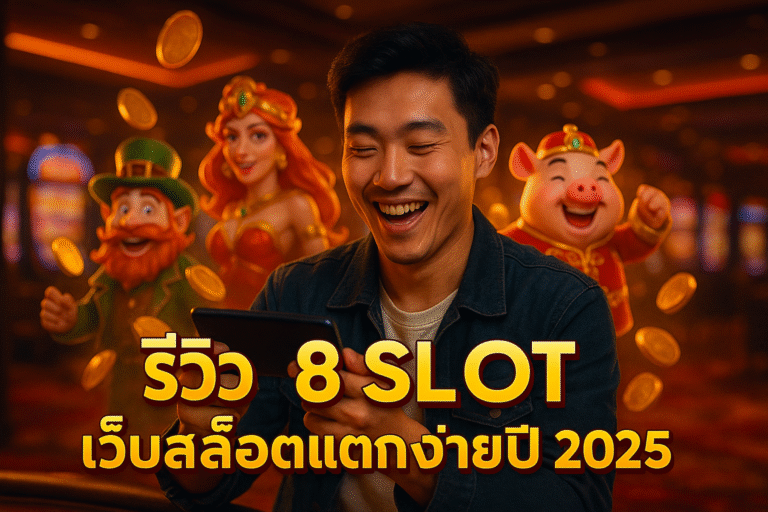 รีวิว 8 SLOT เว็บสล็อตแตกง่ายปี 2025