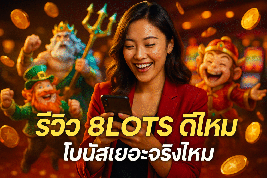 รีวิว 8LOTS ดีไหม โบนัสเยอะจริงไหม